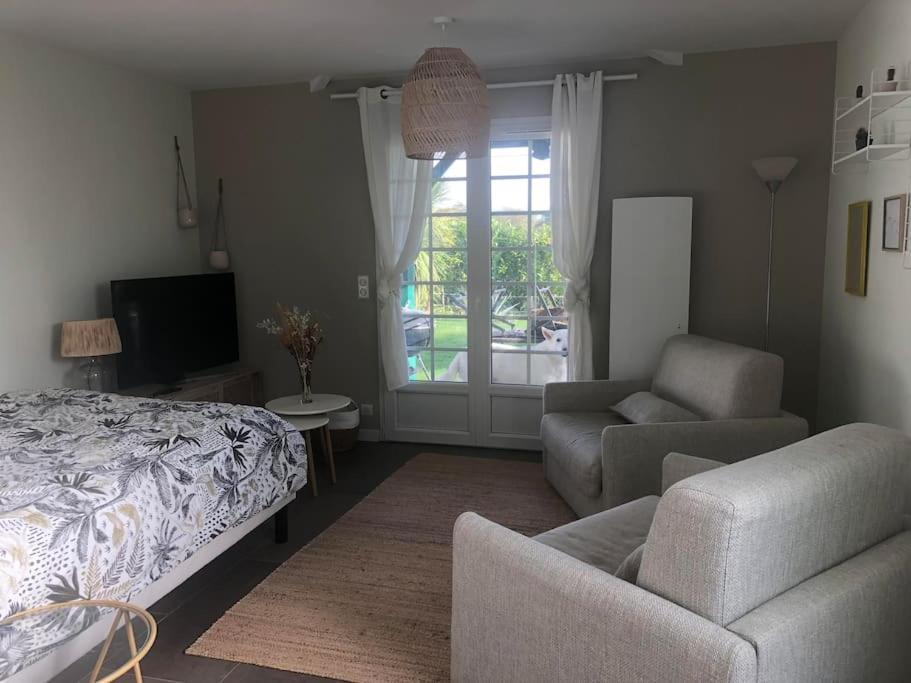 Studio A 10 Minutes De L'Ocean Saint-André-de-Seignaux Dış mekan fotoğraf